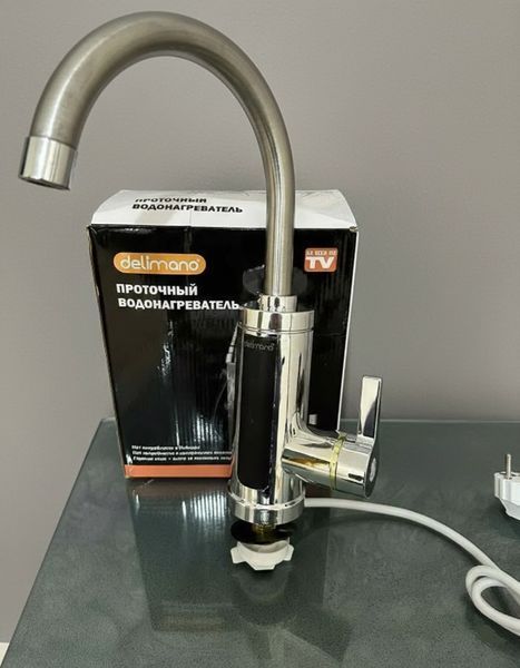 Проточний водонагрівач із LCD екраном Delimano  RX-011  RX011 фото